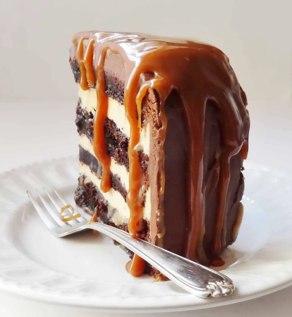 Chocolate Cake with Salted Caramel